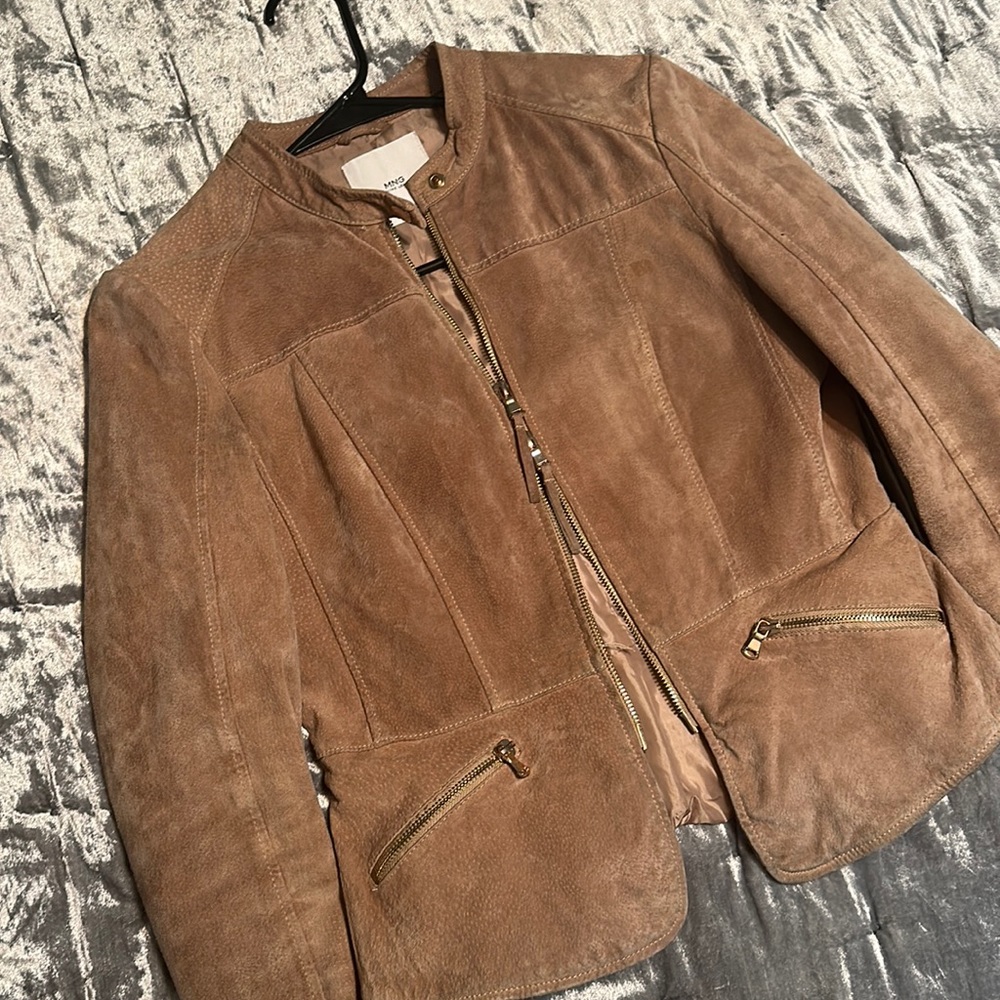 Mango Suede Jacket